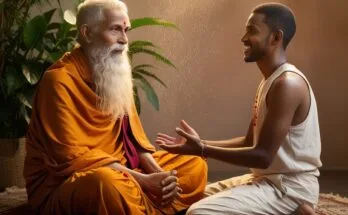 Leonardo Phoenix 09 A serene and introspective Sant Baba with 3
